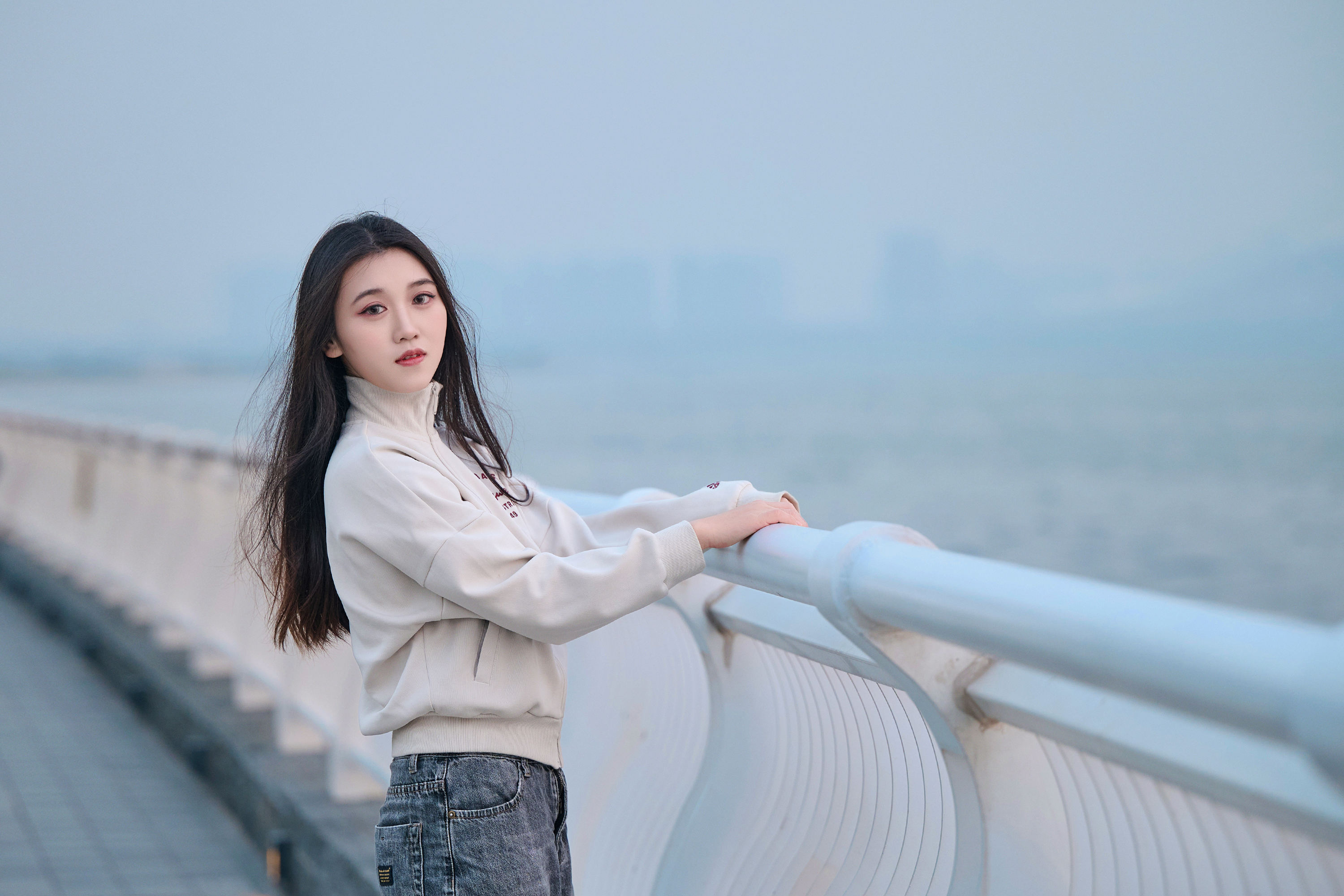 傍晚的滨海湾海边也很有意境📷-摄之社
