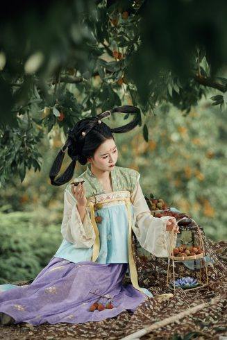 荔枝园荔枝汉服 | 今日份的甜，是荔枝味的！❤️-摄之社